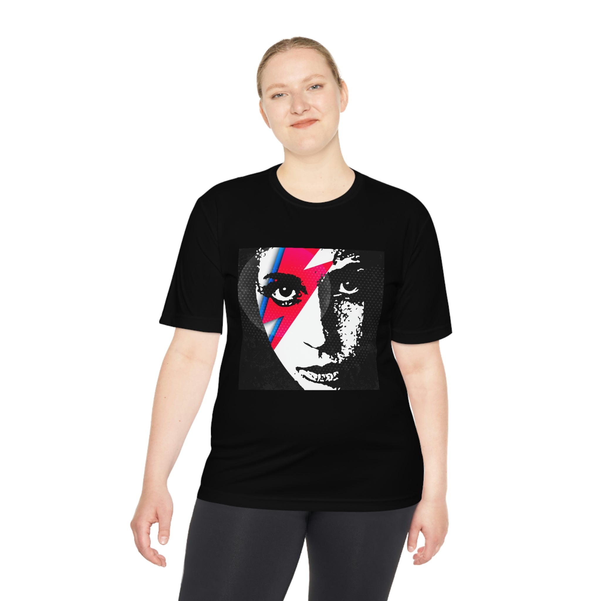 Bowie Inspired Moisture Wicking Tee